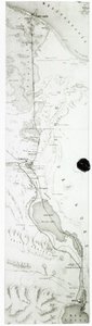 苏伊士运河地图，c.1869 作者 法语学校